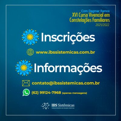 Informações para a inscrição. IBS Sistêmicas